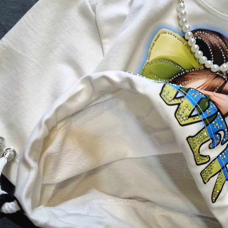 کراپ تیشرت دخترونه وتینیحر ، جنس دورس دونخ ۱۰۰درصد پنبه