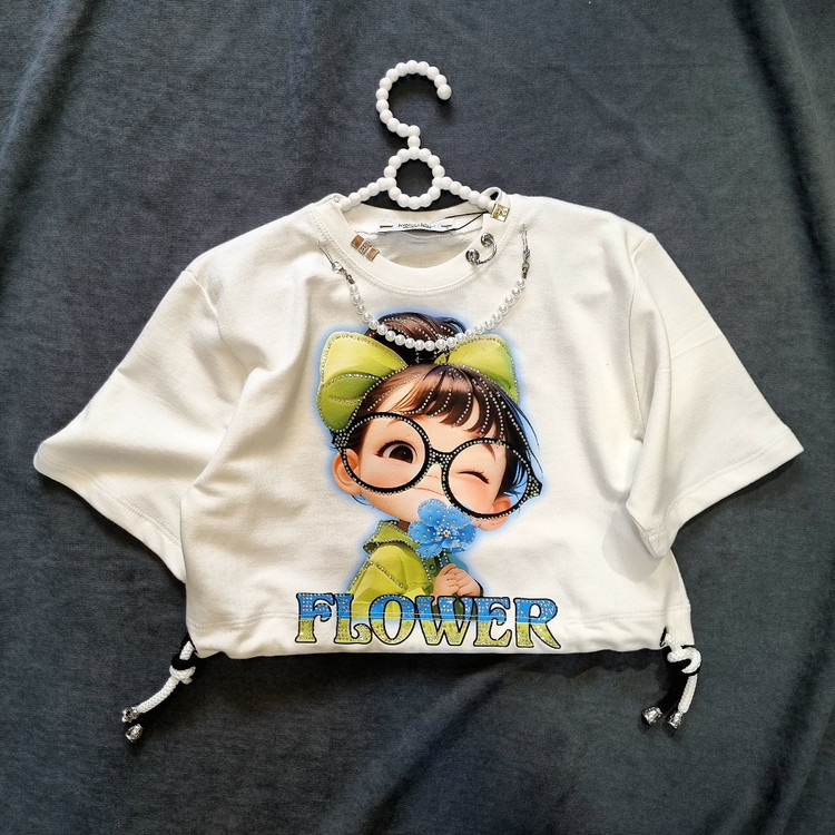 کراپ دخترانه تا سایز نوجوان ، ارسال فوری از رشت