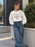 کراپ دخترانه prada (143276)